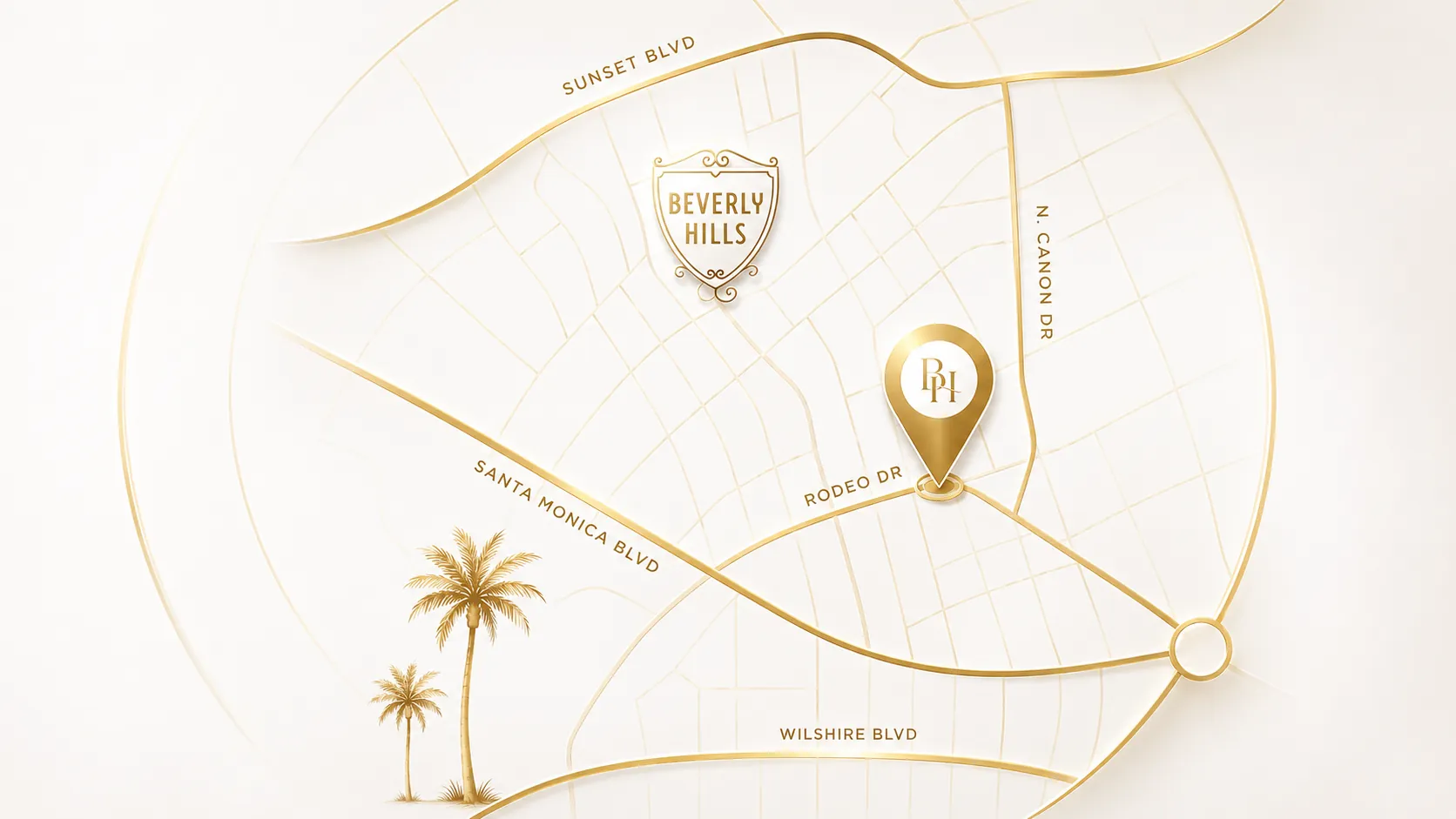 The House of Wellness Med Spa MedSpa Atlanta location map outline